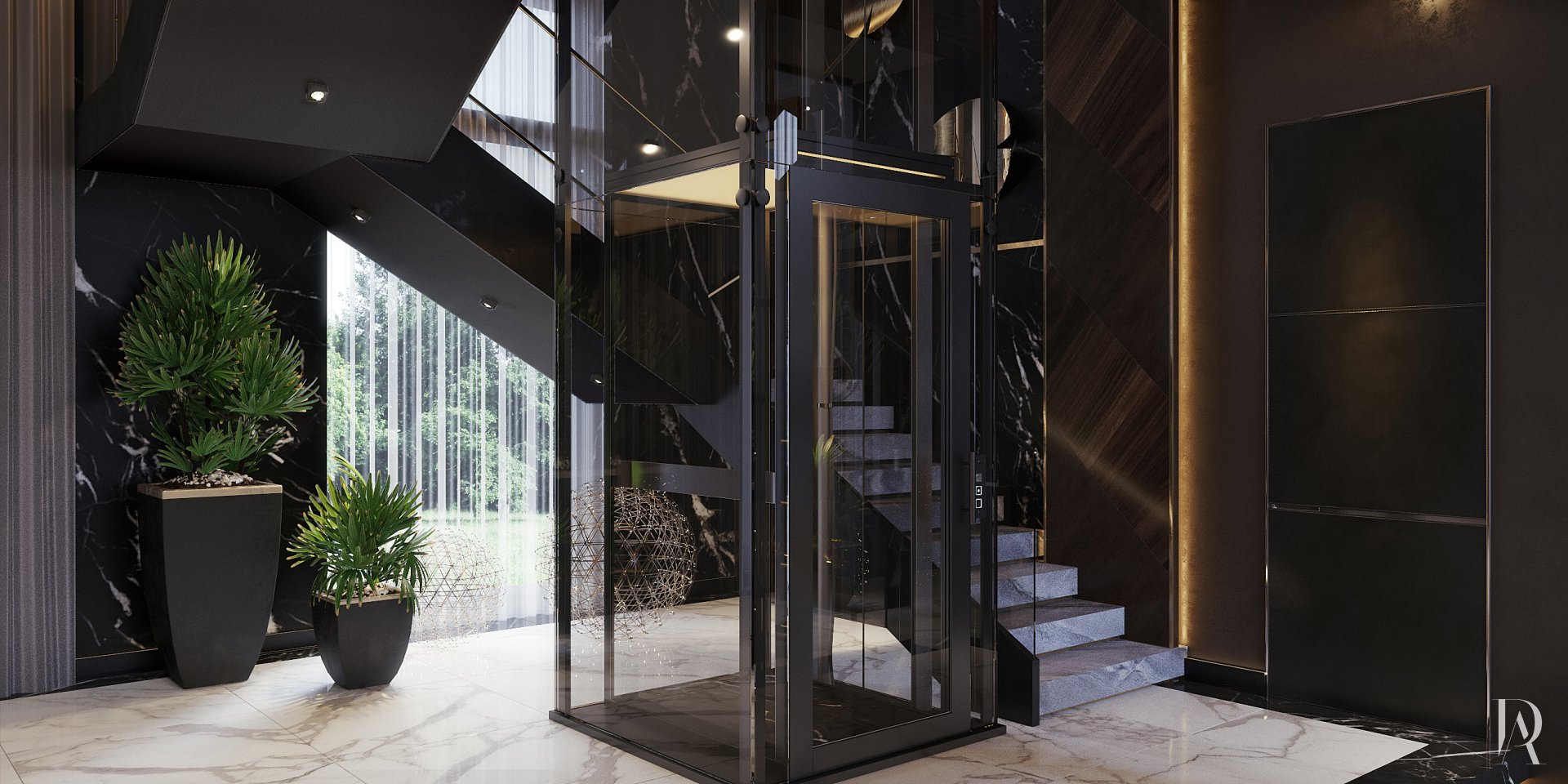 Дизайн-проект Загородного Дома 420 м² в Современном Стиле. Фото 25