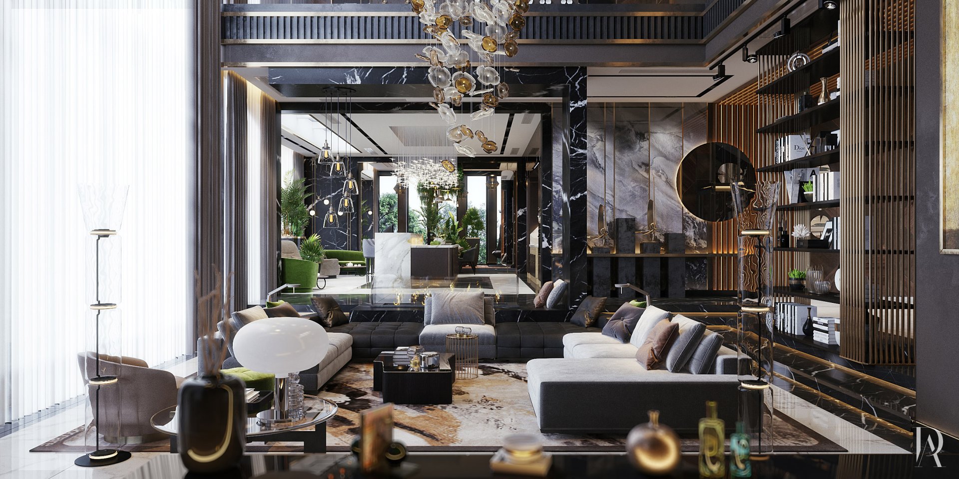 Дизайн-проект Загородного Дома 420 м² в Современном Стиле. Фото 1