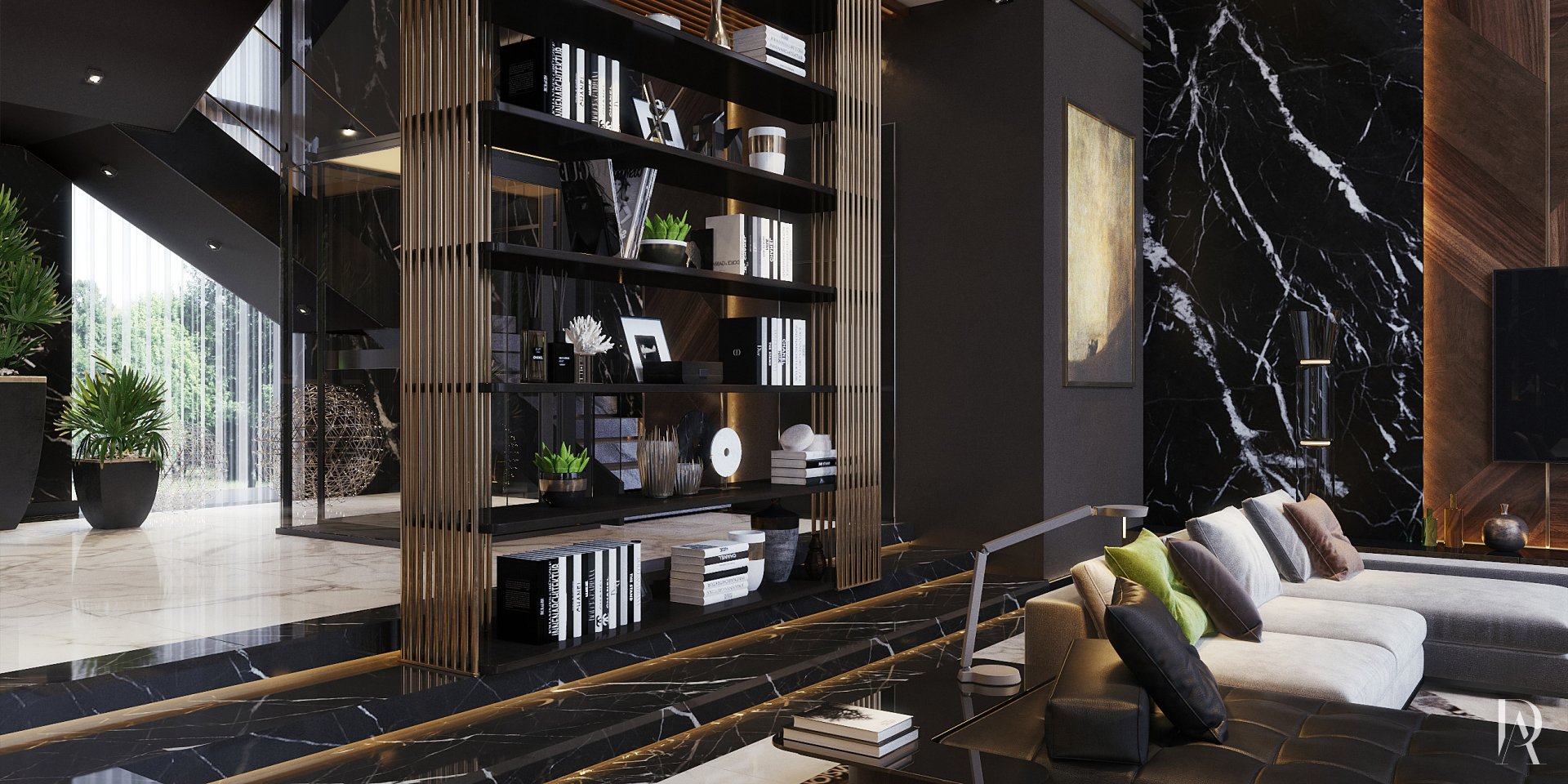 Дизайн-проект Загородного Дома 420 м² в Современном Стиле. Фото 21