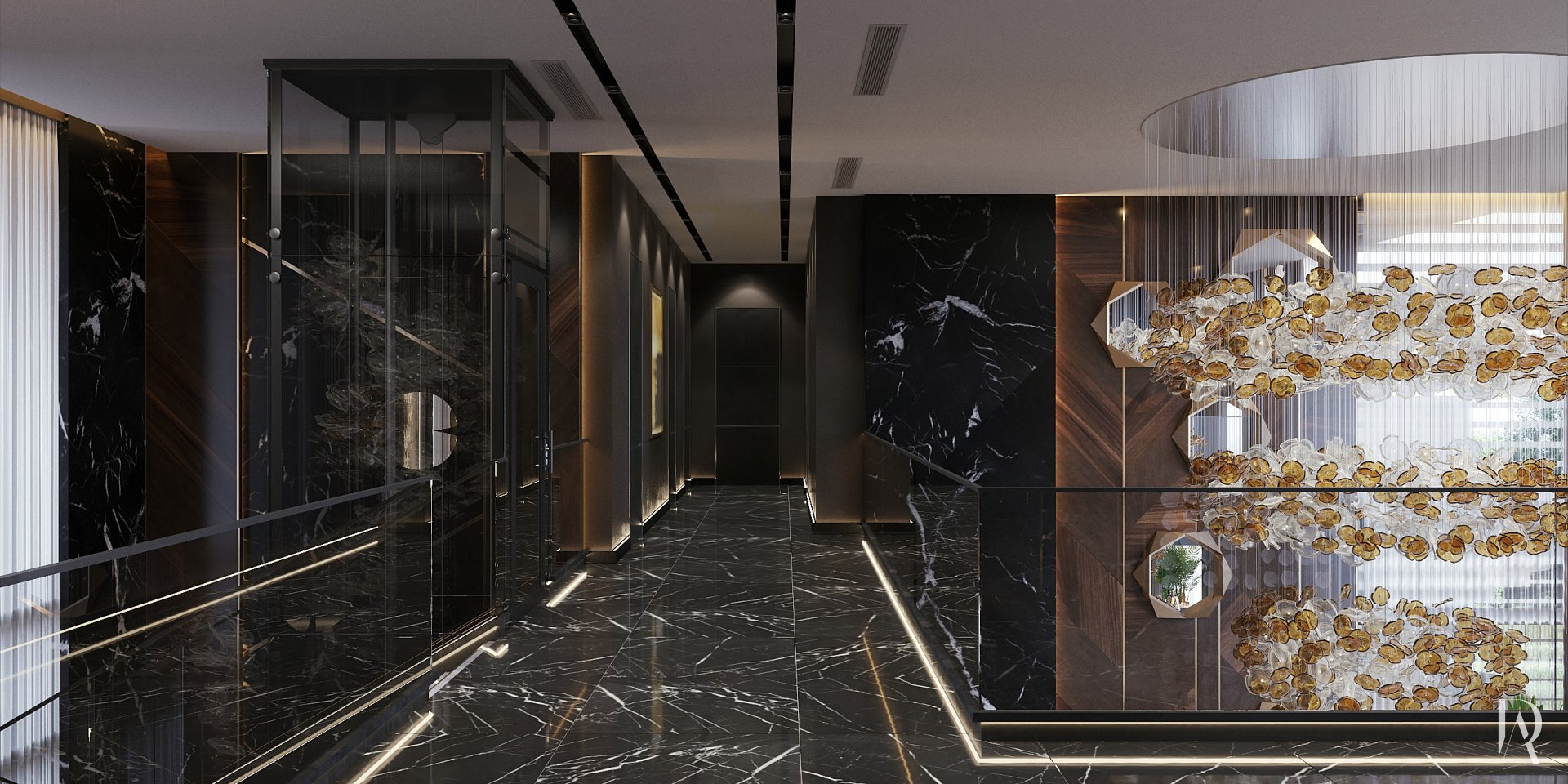 Дизайн-проект Загородного Дома 420 м² в Современном Стиле. Фото 27