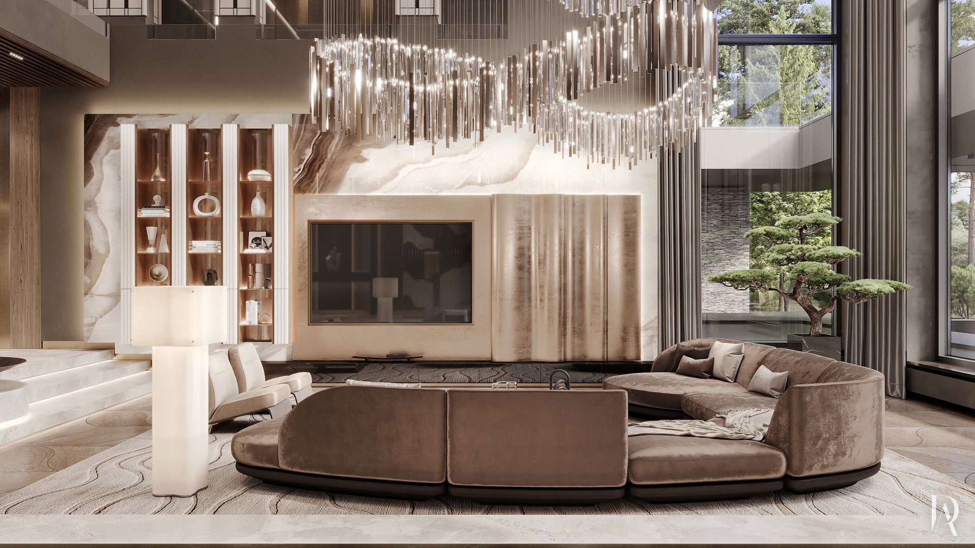Дизайн-проект загородного дома 500 м² в КП «Миллениум Парк». Фото 3