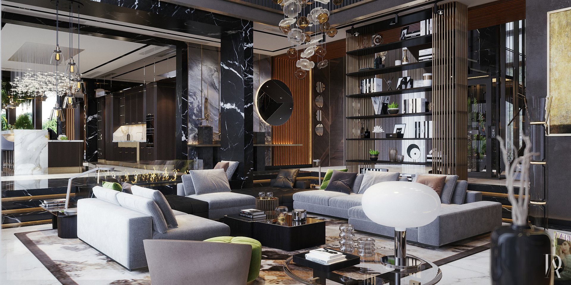 Дизайн-проект Загородного Дома 420 м² в Современном Стиле. Фото 5