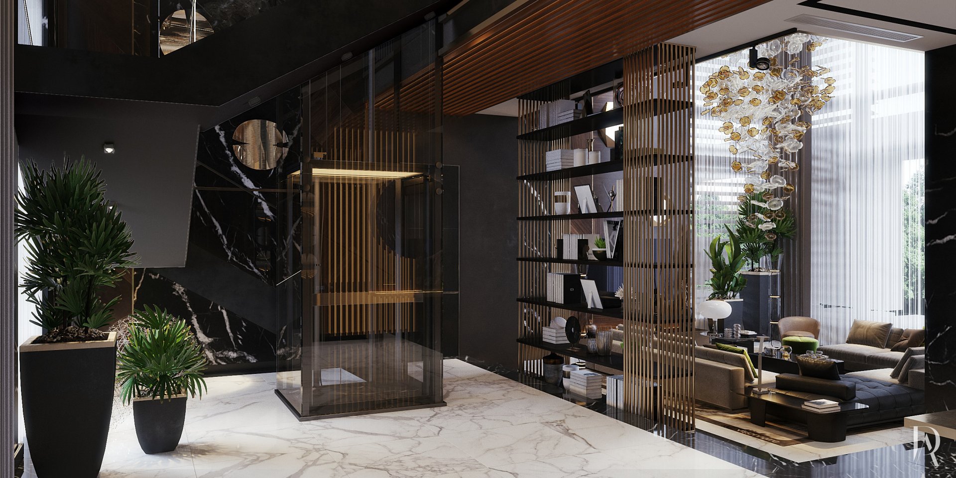 Дизайн-проект Загородного Дома 420 м² в Современном Стиле. Фото 24