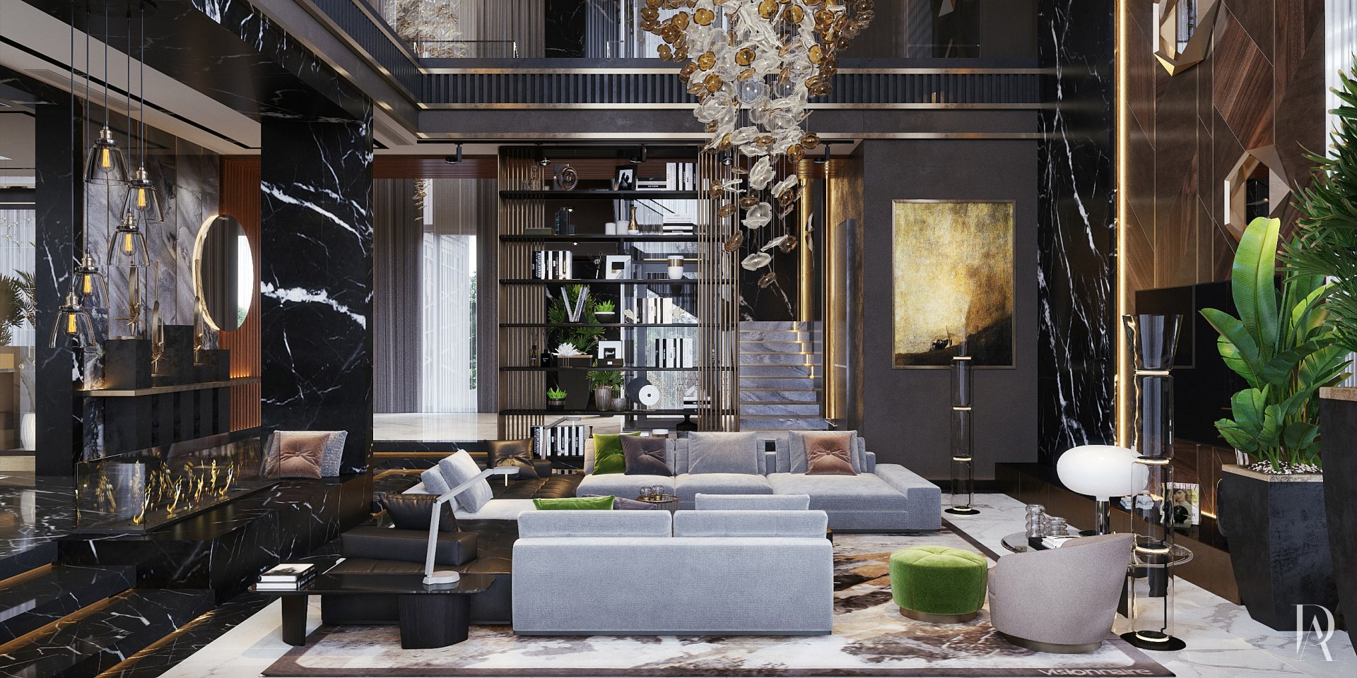 Дизайн-проект Загородного Дома 420 м² в Современном Стиле. Фото 4