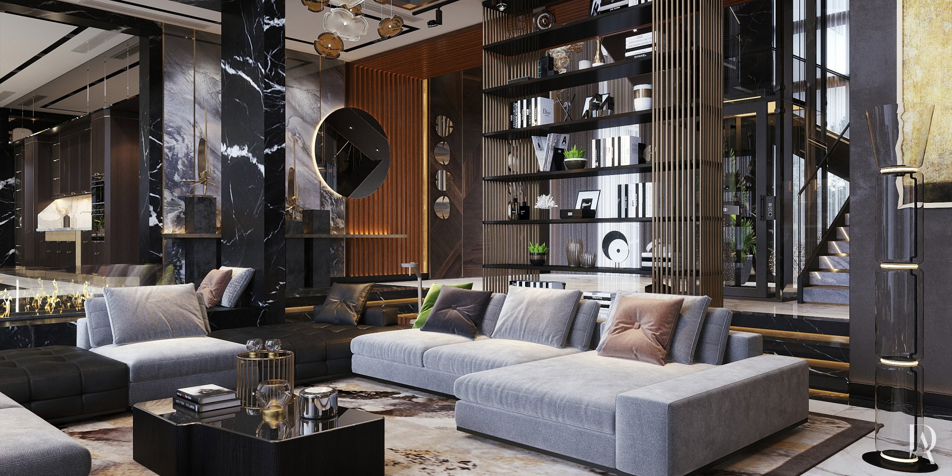 Дизайн-проект Загородного Дома 420 м² в Современном Стиле. Фото 22